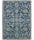Amer Romania Hope Navy Hand-Hooked Wool Area Rug 8'x10'