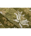 Amer Romania Newburg Olive Green Hand-Hooked Wool Area Rug 8'x10'