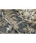 Amer Romania Newburg Gray Hand-Hooked Wool Area Rug 8'x10'