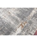 Amer Savannah Milan Gray Polyester Blend Area Rug 5'3"x7'9"