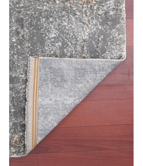Amer Savannah Milan Gray Polyester Blend Area Rug 5'3"x7'9"