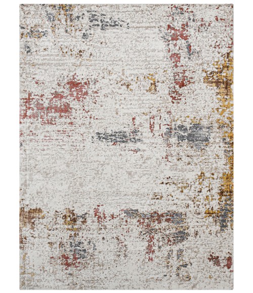 Amer Savannah Cherene Red Polyester Blend Area Rug 2'x3'