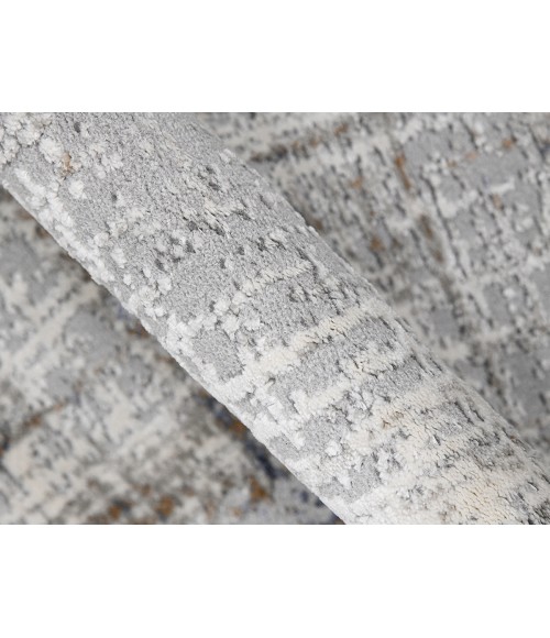 Amer Savannah Dylanne Gold Polyester Blend Area Rug 5'3"x7'9"