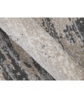 Amer Savannah Erica Gray/Blue Polyester Blend Area Rug 5'3"x7'9"