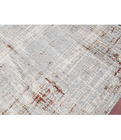 Amer Savannah SAV-6 Dylanne Gray/Red Rug 5 ft. 3 in. X 7 ft. 9 in. Rectangle