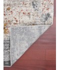 Amer Savannah Gracielle Ivory/Gray Polyester Blend Area Rug 5'3"x7'9"