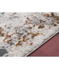 Amer Savannah Gracielle Ivory/Gray Polyester Blend Area Rug 5'3"x7'9"