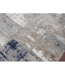 Amer Savannah SAV-8 Hannah Gray/Blue Rug 8 ft. 10 in. X 11 ft. 10 in. Rectangle