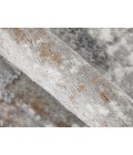 Amer Savannah Hannah Gray/Blue Polyester Blend Area Rug 8'10"x11'10"