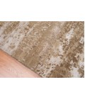 Amer Synergy Winfall Tan Hand-Knotted Wool Blend Area Rug 2'x3'