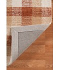 Amer Tartan Cartwell Orange Plaid Hand-Tufted Wool Area Rug 3'6"x5'6"