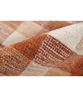 Amer Tartan Cartwell Orange Plaid Hand-Tufted Wool Area Rug 3'6"x5'6"