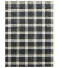 Amer Tartan Cartwell Charcoal Plaid Hand-Tufted Wool Area Rug 5'x7'6"