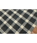 Amer Tartan Cartwell Charcoal Plaid Hand-Tufted Wool Area Rug 5'x7'6"