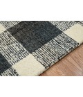 Amer Tartan Cartwell Charcoal Plaid Hand-Tufted Wool Area Rug 5'x7'6"