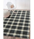 Amer Tartan Cartwell Charcoal Plaid Hand-Tufted Wool Area Rug 5'x7'6"