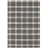Amer Tartan TRA-8 Cartwell Dark Gray Rug 3 ft. 6 in. X 5 ft. 6 in. Rectangle