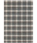 Amer Tartan Cartwell Dark Gray Plaid Hand-Tufted Wool Area Rug 9'x13'