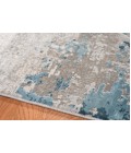 Amer Venice Dacono Gray Abstract Runner Rug 3'x9'10"