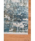 Amer Venice Hayden Ivory/Blue Abstract Area Rug 2'x3'