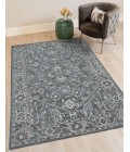 Amer Vestige Jericha Blue Hand-Tufted Wool Blend Area Rug 3'6"x5'6"