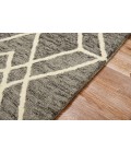Amer Vista Duncan Taupe Hand-Hooked Wool Area Rug 2'x3'