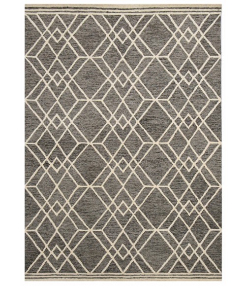 Amer Vista Duncan Taupe Hand-Hooked Wool Area Rug 2'x3'