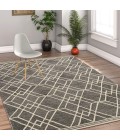 Amer Vista Duncan Taupe Hand-Hooked Wool Area Rug 2'x3'