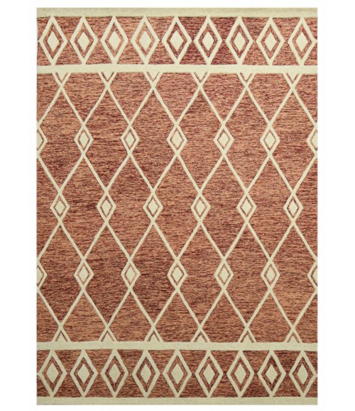 Amer Vista Raton Sienna Hand-Hooked Wool Area Rug 2'x3'