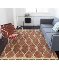 Amer Vista Raton Sienna Hand-Hooked Wool Area Rug 2'x3'
