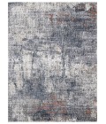 Amer Vermont Allaine Gray Polyester Area Rug 7'10" x 9'10"
