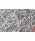 Amer Vermont Chelsea Gray/Ivory Polyester Area Rug 7'10" x 9'10"