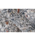 Amer Vermont Chelsea Gray/Ivory Polyester Area Rug 7'10" x 9'10"