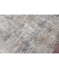 Amer Vermont Erysse Gray/Orange Polyester Area Rug 9'10" x 13'1"