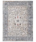 Amer Vermont Glidel Ivory/Gray Polyester Area Rug 7'10" x 9'10"