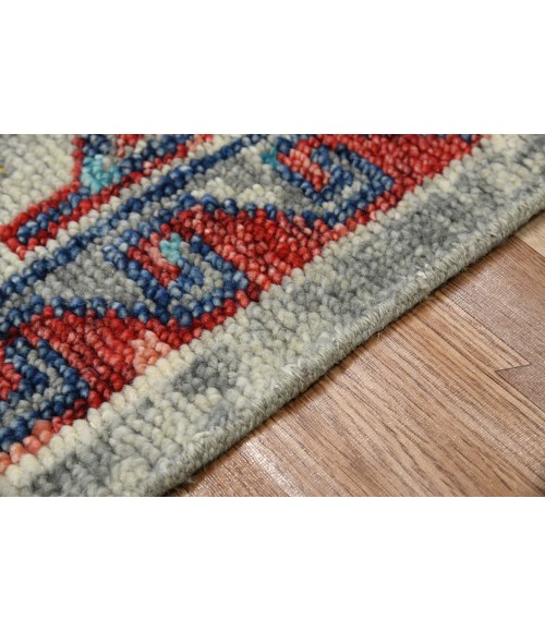 Willow Area Rug Amer Willow Mesa Multicolor Hand-knotted Wool Area Rug 8'x10'