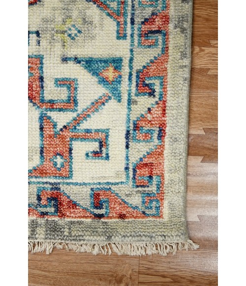 Willow Area Rug Amer Willow Mesa Multicolor Hand-knotted Wool Area Rug 8'x10'