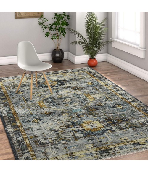 Amer Willow Greenlee Multicolor Hand-knotted Wool Area Rug 2'x3'