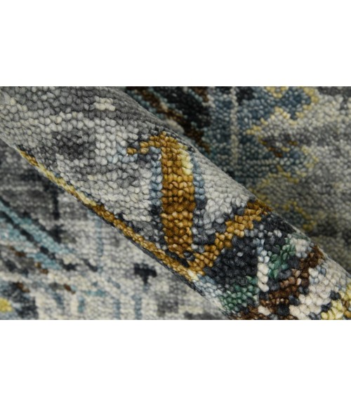 Amer Willow Greenlee Multicolor Hand-knotted Wool Area Rug 2'x3'