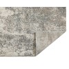 Amer Yasmin Acy Gray/Beige Abstract Polyester Rug 2'6" x 8'