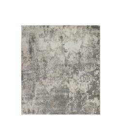Amer Yasmin Acy Gray/Beige Abstract Polyester Rug 7'10" x 10'6"
