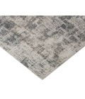 Yasmin Clarise Beige Abstract Polyester Area Rug