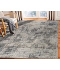 Yasmin Clarise Beige Abstract Polyester Area Rug