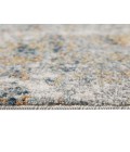 Yasmin Acy Yellow/Blue Abstract Polyester Area Rug