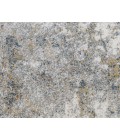 Yasmin Acy Yellow/Blue Abstract Polyester Area Rug