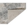 Amer Yasmin Ester Cream Abstract Polyester Rug 2'6" x 8'