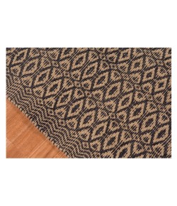 Amer Zola ZOL-6 Parquet Black/Tan Area Rug 5 ft. X 8 ft. Rectangle