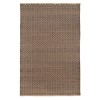 Amer Zola ZOL-6 Parquet Black/Tan Rug 8 ft. X 10 ft. Rectangle