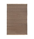 Amer Zola Parquet Black/Tan Jute/Rayon Flatweave Area Rug 8'x10'