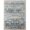 Amer Bohemian BHM-5 Hialeah Navy Area Rug 8 ft. 9 in. X 11 ft. 9 in. Rectangle